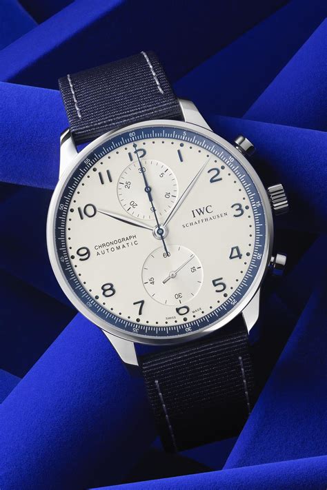 bucherer blue iwc|IWC Schaffhausen Portugieser Chronograph Bucherer BLUE .